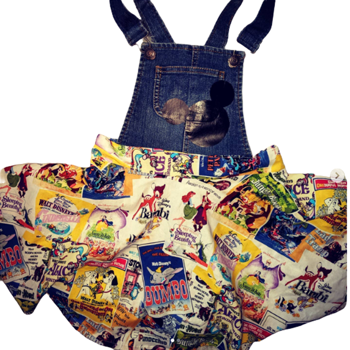 Disney themed dress design by Unattaimable