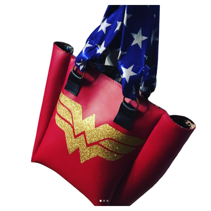 Wonder Woman themed bag design by Unattaimable